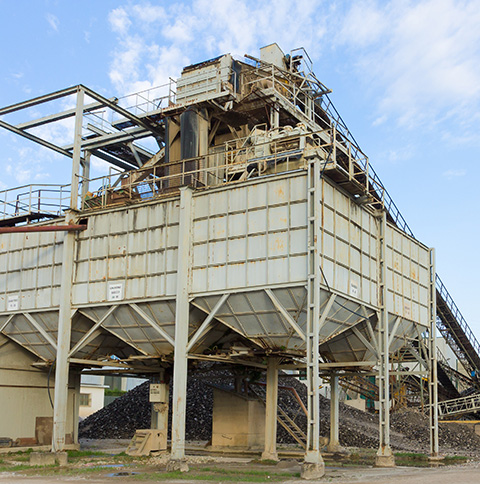 破碎機(jī)出料口