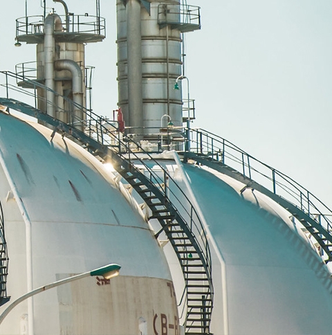 硅原材料儲(chǔ)罐區(qū)