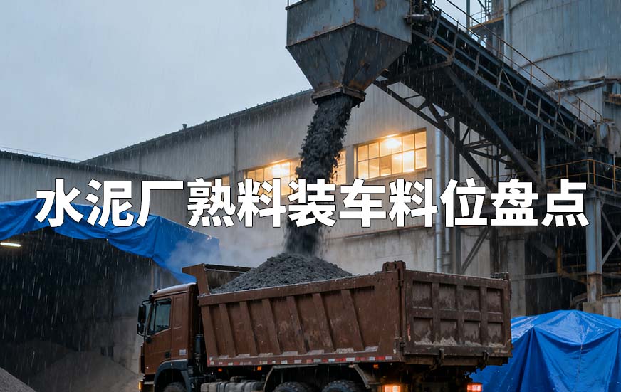 水泥廠熟料裝車料位盤點