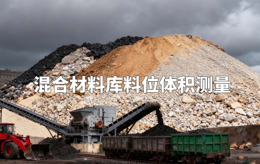 混合材料庫(kù)料位體積測(cè)量