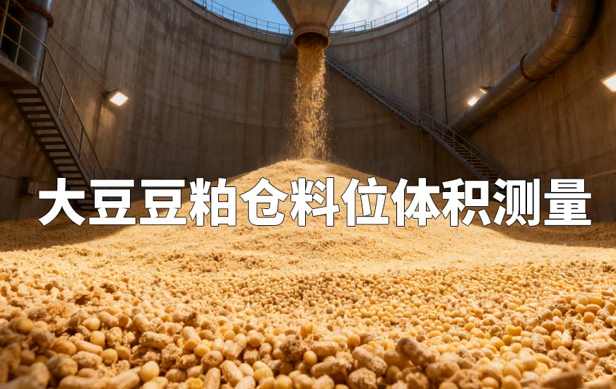 大豆豆粕倉料位體積測(cè)量