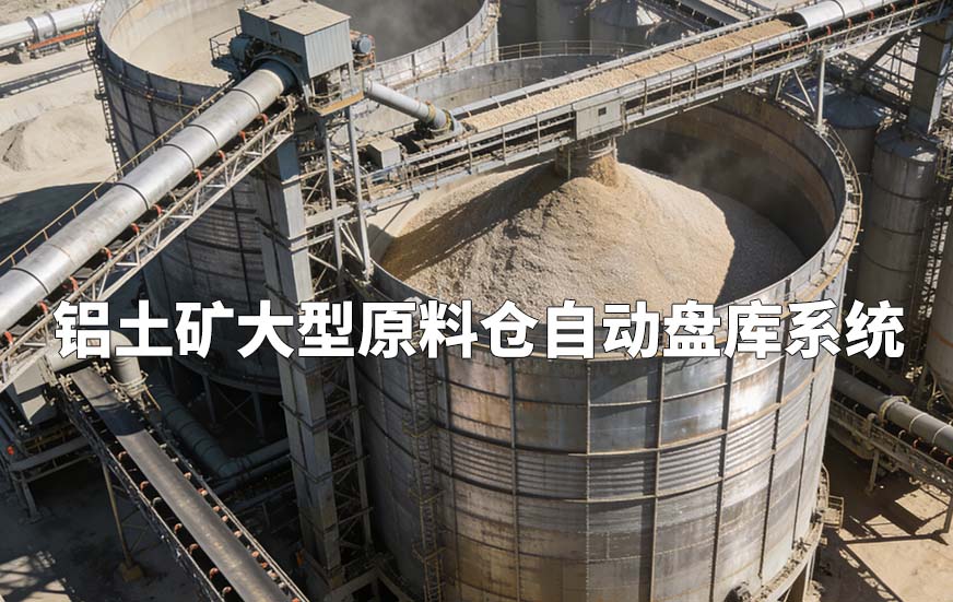 鋁土礦大型原料倉(cāng)自動(dòng)盤(pán)庫(kù)系統(tǒng)