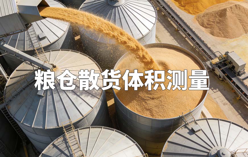 糧倉散貨體積測量