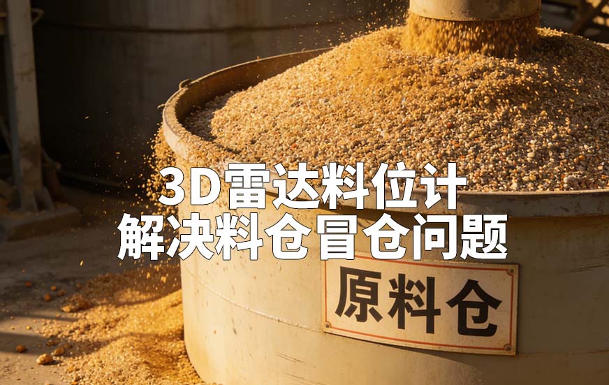 3D雷達料位計如何解決料倉冒倉問題