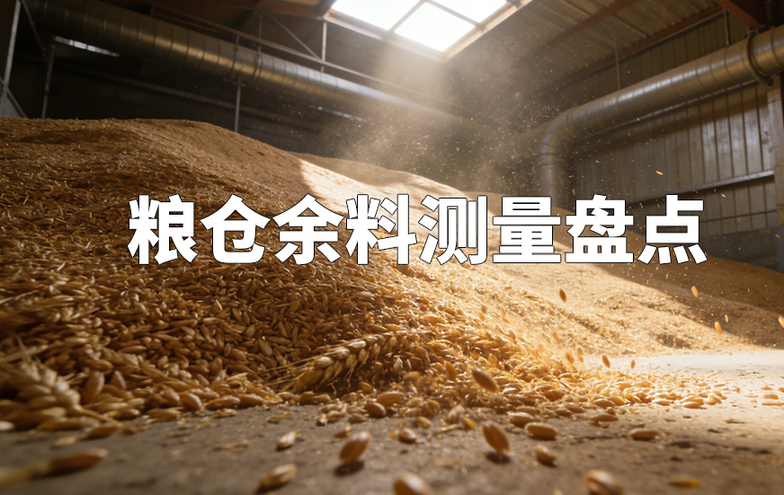 糧倉余料測量盤點