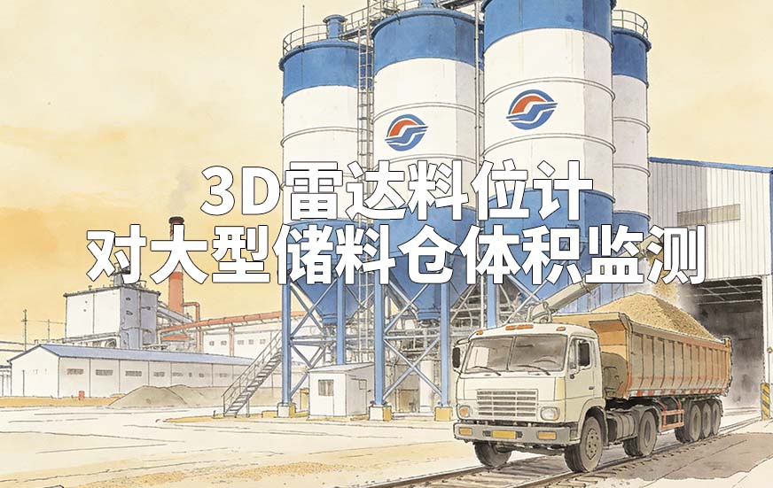 3D雷達(dá)料位計(jì)如何對大型儲料倉體積監(jiān)測