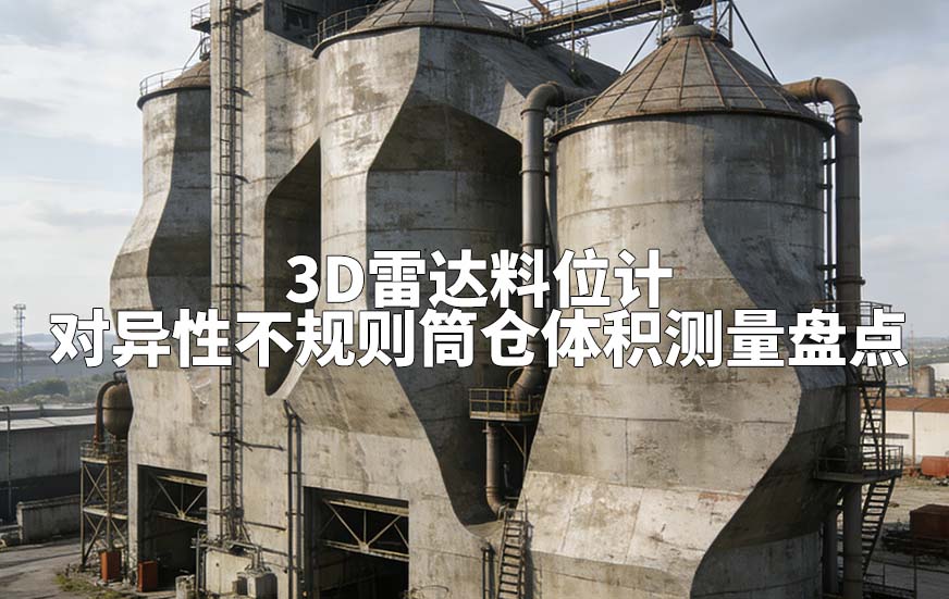 3D雷達(dá)料位計(jì)對異性不規(guī)則筒倉體積測量盤點(diǎn)