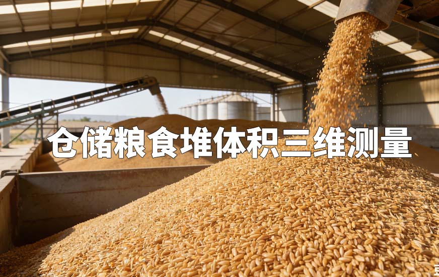 倉儲糧食堆體積三維測量