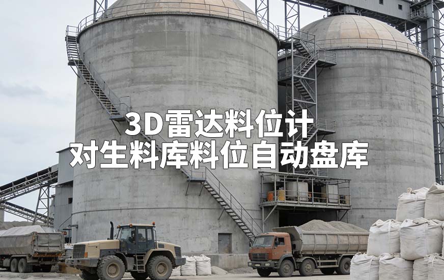 3D雷達(dá)料位計(jì)如何對(duì)生料庫(kù)料位自動(dòng)盤(pán)庫(kù)