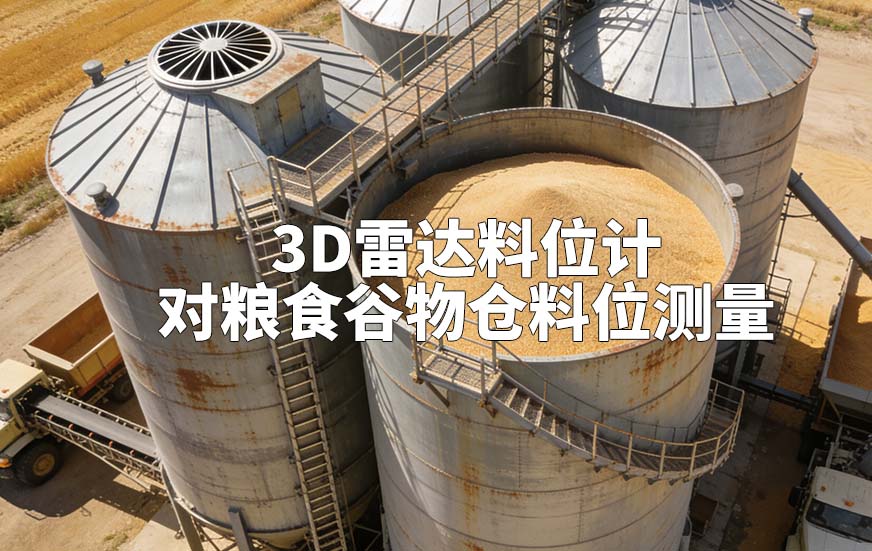 3D雷達料位計如何對糧食谷物倉料位測量