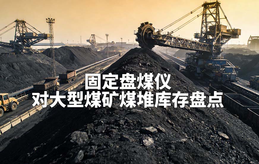 固定盤煤儀如何對大型煤礦煤堆庫存盤點