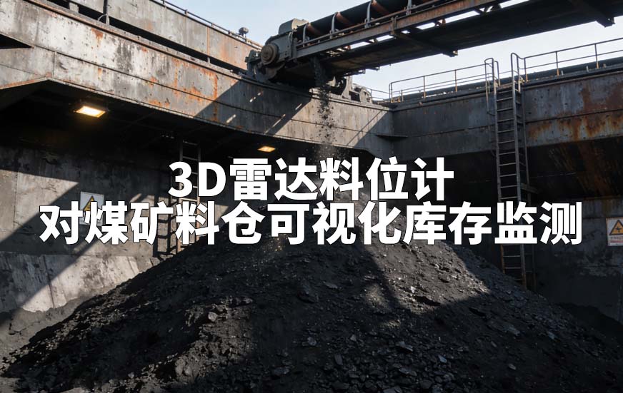 3D雷達(dá)料位計(jì)如何對(duì)煤礦料倉可視化庫存監(jiān)測(cè)