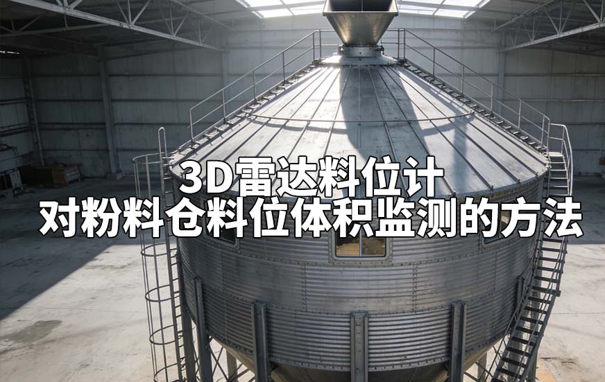 3D雷達料位計對粉料倉料位體積監(jiān)測的方法