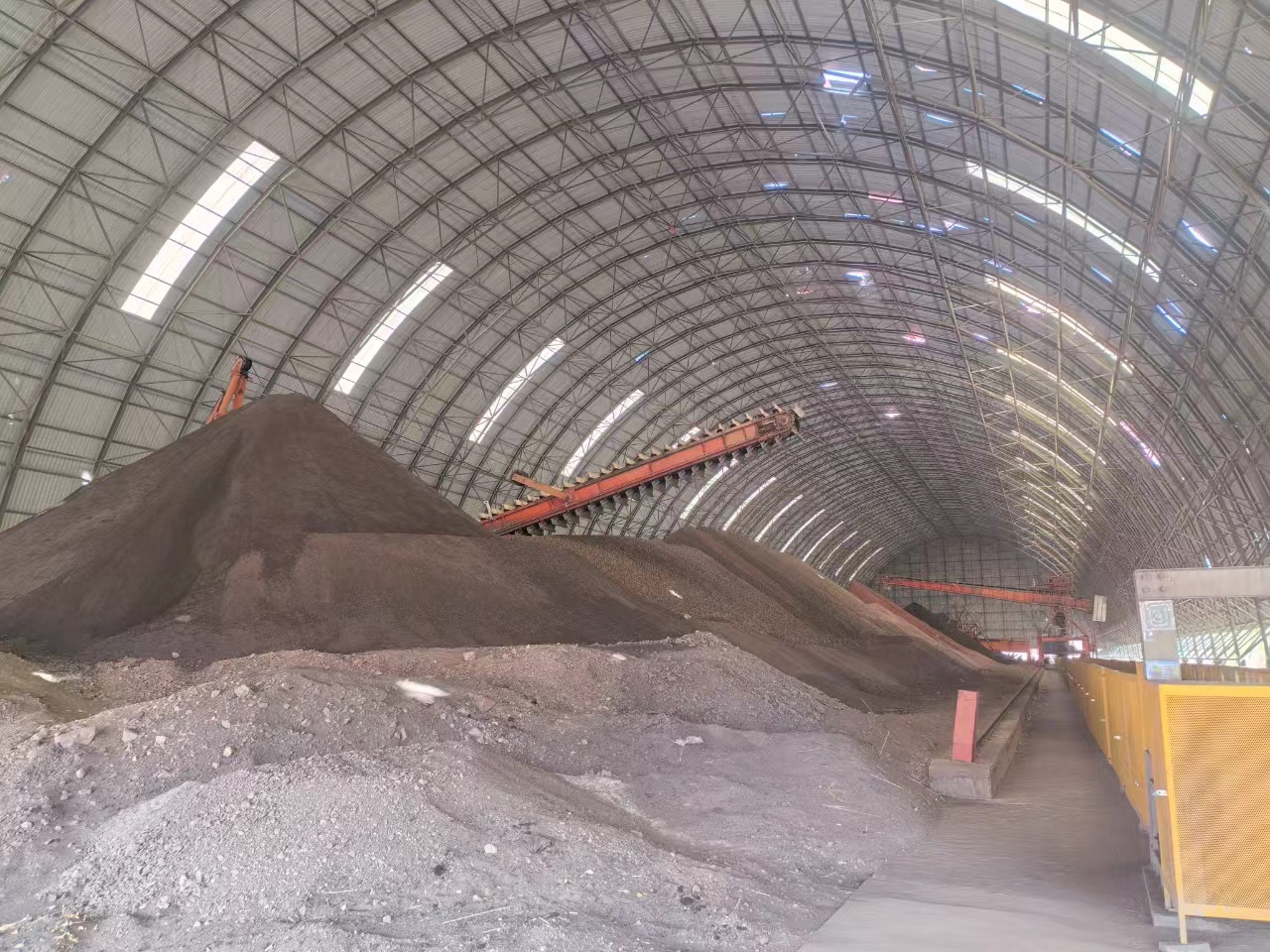 大型煤炭礦石堆體積測量 大型煤炭礦石堆體積測量