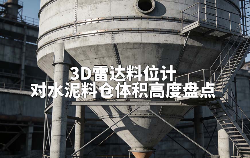 3D雷達(dá)料位計(jì)如何對(duì)水泥料倉(cāng)體積高度盤(pán)點(diǎn)